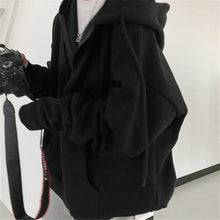 Lade das Bild in den Galerie-Viewer, WOLF Schmetterling Druck Kapuzenpulli Pullover

