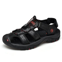 Lade das Bild in den Galerie-Viewer, Orthopädische Leder Sandalen
