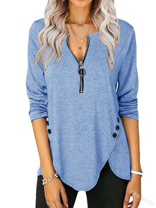 WOLF Rundhals-Pullover-T-Shirt