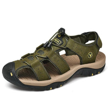 Lade das Bild in den Galerie-Viewer, Orthopädische Leder Sandalen
