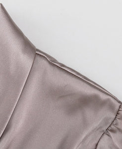 Coss Satin Suit | Weicher eleganter Damenanzug