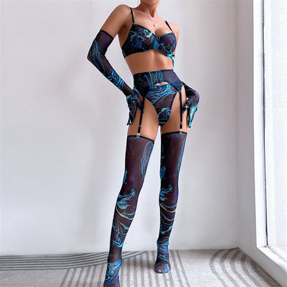 Erocurves™ Tie Dye Dessous für Damen