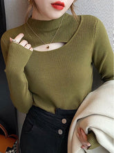 Lade das Bild in den Galerie-Viewer, WOLF Ausgehöhlter Pullover
