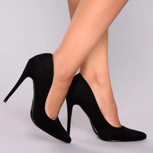 Lade das Bild in den Galerie-Viewer, Schwarz High Heels Schuhe
