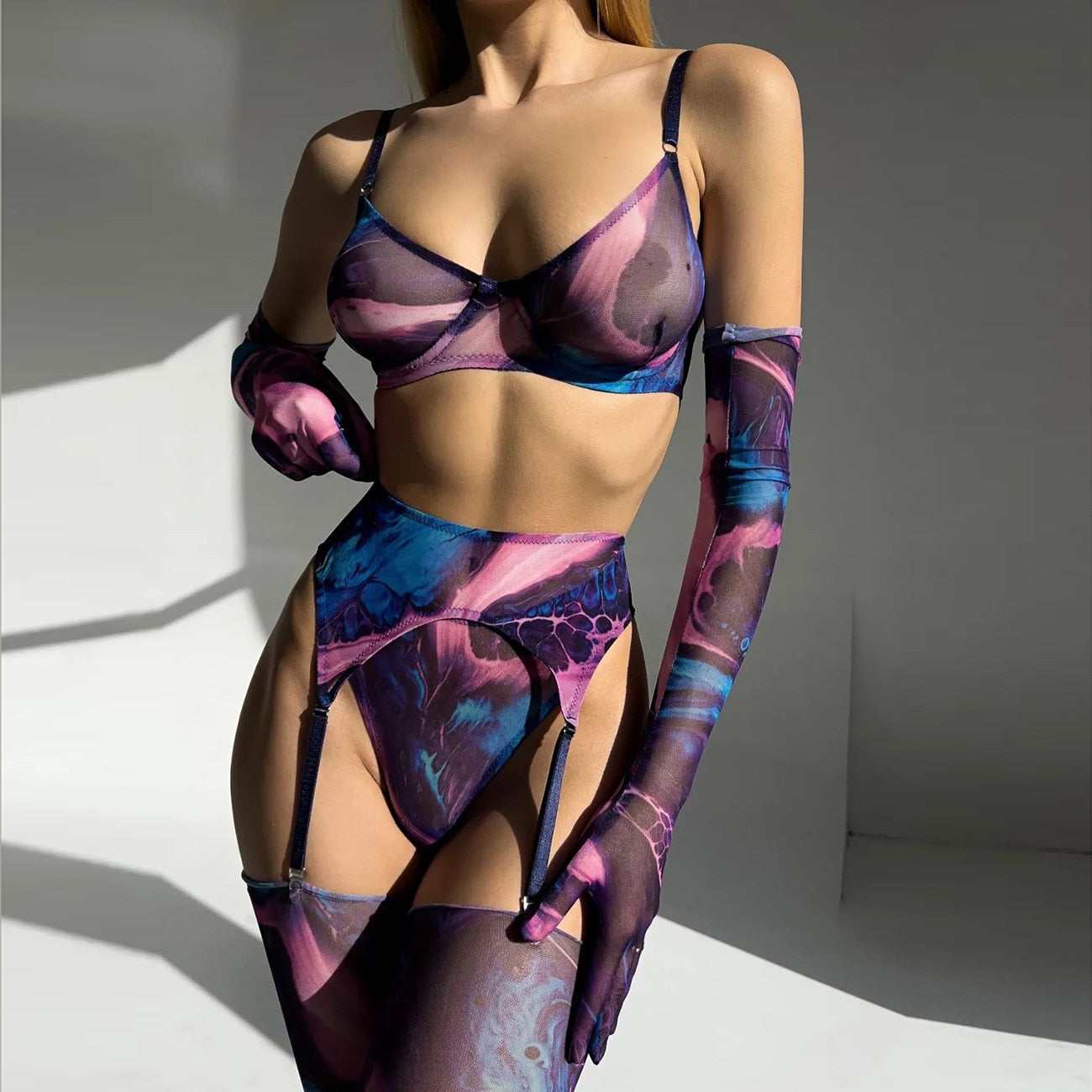 Erocurves™ Tie Dye Dessous für Damen