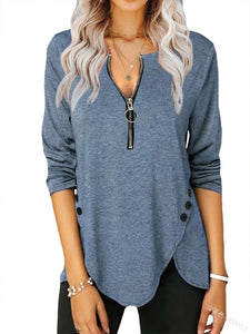 WOLF Rundhals-Pullover-T-Shirt