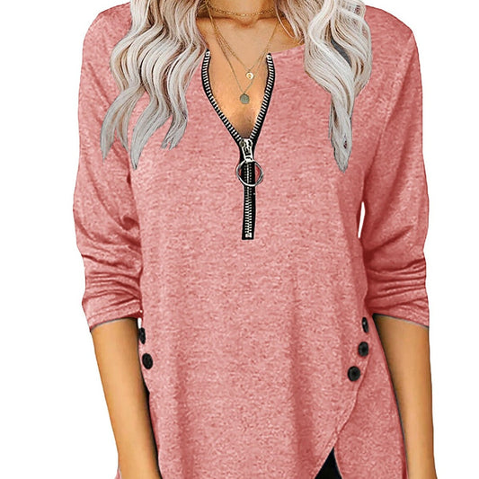 WOLF Rundhals-Pullover-T-Shirt