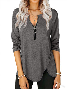 WOLF Rundhals-Pullover-T-Shirt