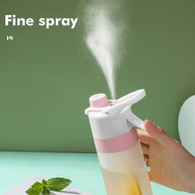 Lade das Bild in den Galerie-Viewer, Spray Water Bottle | 2-in-1 Sprüh- und Wasserflasche!
