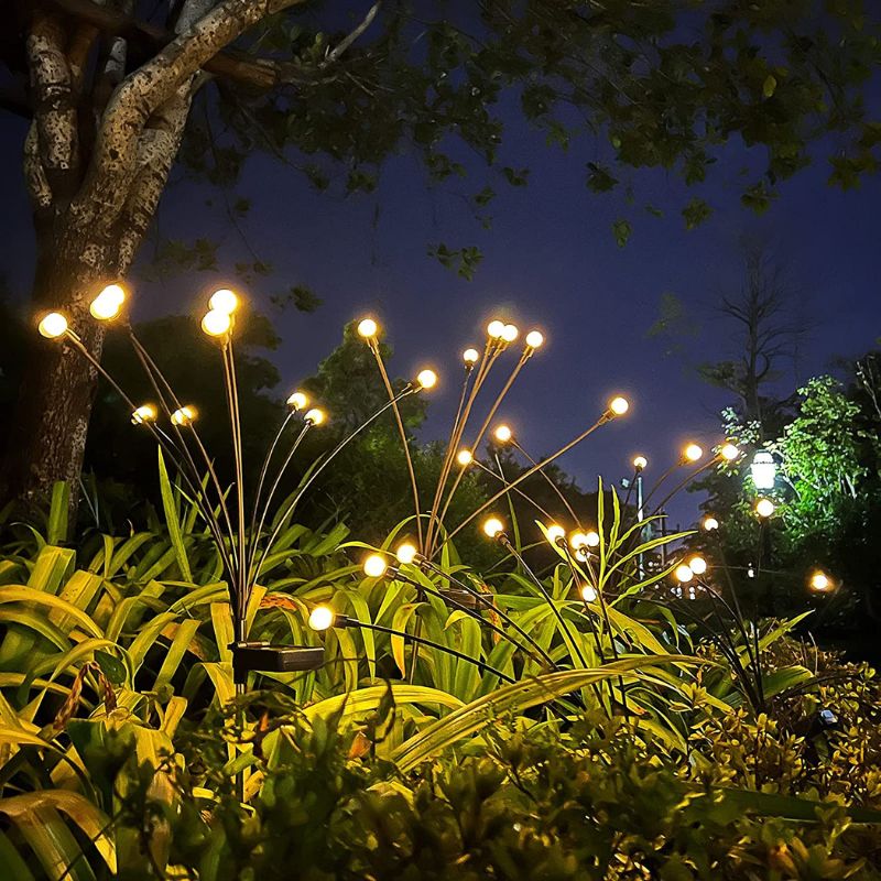 Solarpower | LED Solar-Glühwürmchen Lichter für den Garten (6 LEDS)