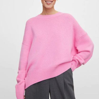 WOLF Locker O- Hals Einfach Pullover