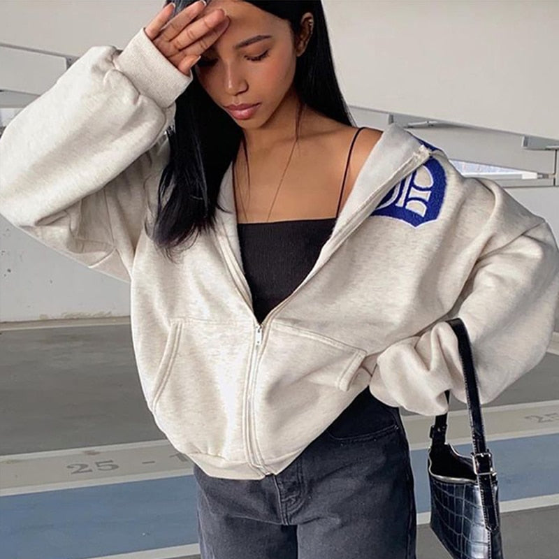 WOLF Tropfen Schultern Kapuzenpulli