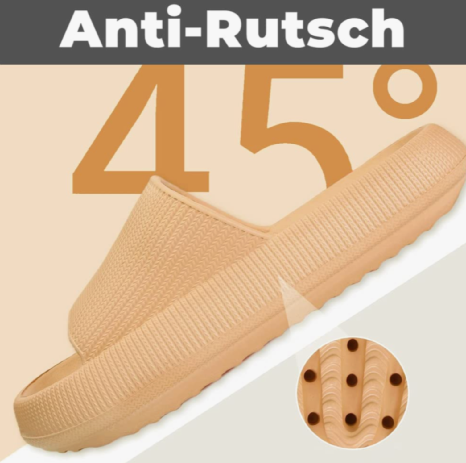 Kaufladen_Orthopädische Sandalen / Hausschuhe (extra weich) - Laufen wie auf Wolke 7_antirutsch