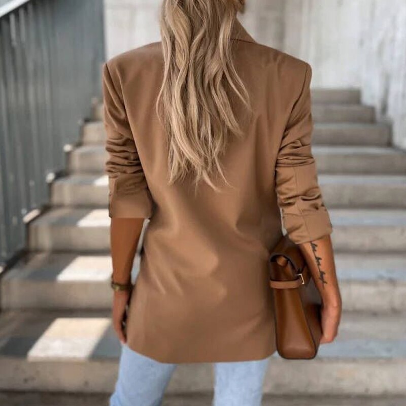 WOLF Einreihiger Blazer mit langen Ärmeln