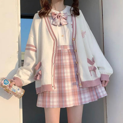 WOLF V-Ausschnitt Große Tasche Pullover