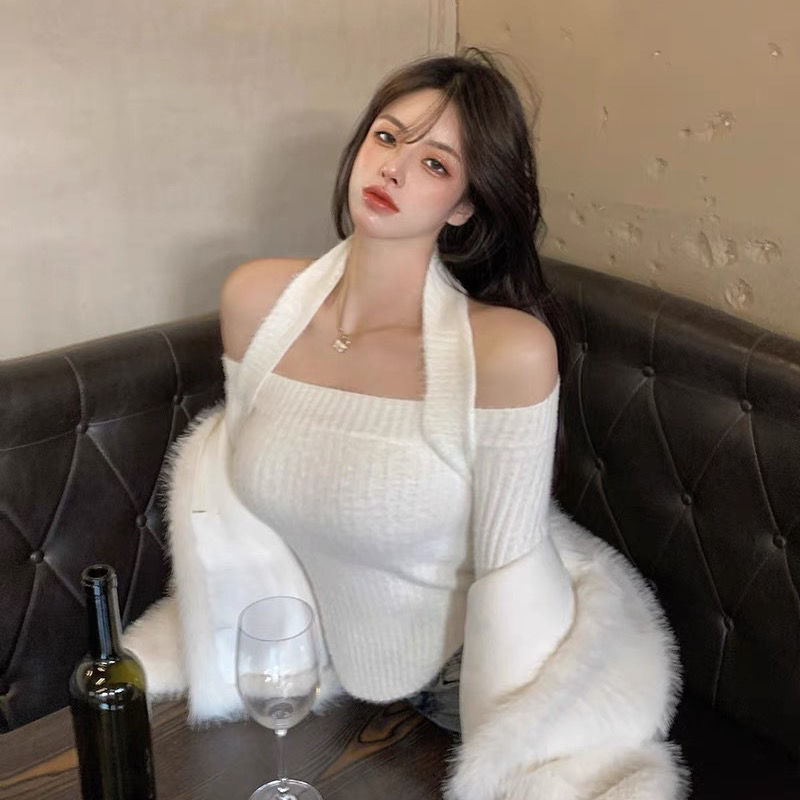 WOLF Aus Schultern Schlank Pullover