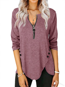 WOLF Rundhals-Pullover-T-Shirt