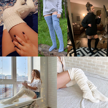 Lade das Bild in den Galerie-Viewer, CorySocks die Overknees Socken
