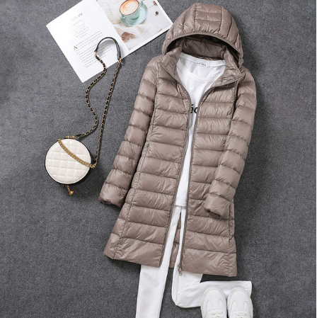 WOLF Schlank Passform Rock Mantel Tragbar Outwear