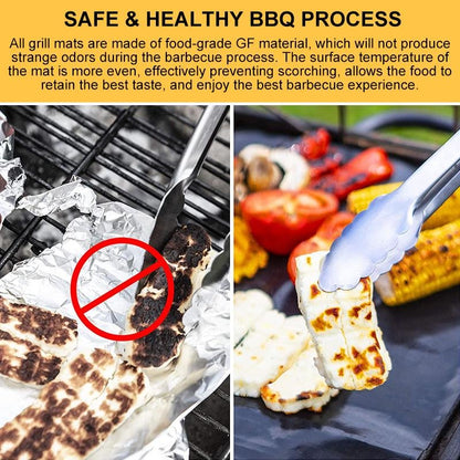 Zuschneidbare Antihaft-BBQ-Grillmatte | Genieß dein Barbecue in vollen Zügen!