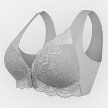 Lade das Bild in den Galerie-Viewer, SilhouetteCraft | Nahtloser BH mit Frontverschluss + grau
