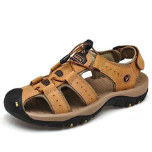 Lade das Bild in den Galerie-Viewer, Orthopädische Leder Sandalen
