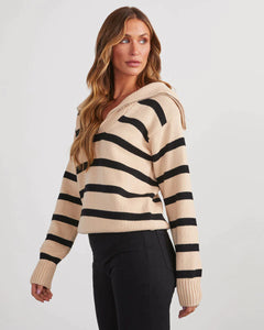 Callen™ | Gestreifter Strickpullover