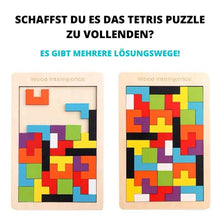 Lade das Bild in den Galerie-Viewer, Tetris Puzzle Spiel aus Holz
