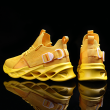 Lade das Bild in den Galerie-Viewer, Unisex-Sneakers_Mucci_-elastisch_Barfuss-kompatibel_atmungsaktiv_gelb20
