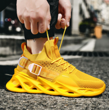 Lade das Bild in den Galerie-Viewer, Unisex-Sneakers_Mucci_-elastisch_Barfuss-kompatibel_atmungsaktiv_gelb22

