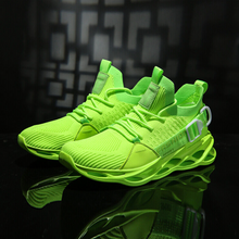 Lade das Bild in den Galerie-Viewer, Unisex-Sneakers_Mucci_-elastisch_Barfuss-kompatibel_atmungsaktiv_neongruen11
