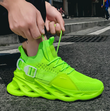 Lade das Bild in den Galerie-Viewer, Unisex-Sneakers_Mucci_-elastisch_Barfuss-kompatibel_atmungsaktiv_neongruen18
