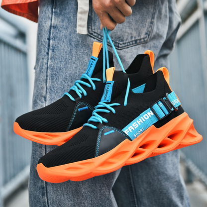 Unisex-Sneakers_Mucci_-elastisch_Barfuss-kompatibel_atmungsaktiv_schwarz_orangeneu1