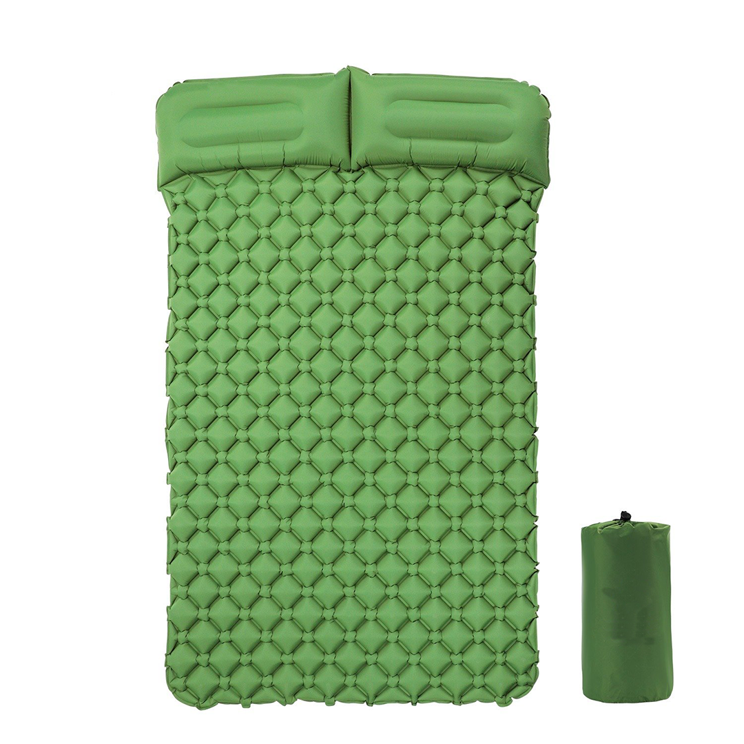 Camping und Trekking Doppelmatte mit Kissen