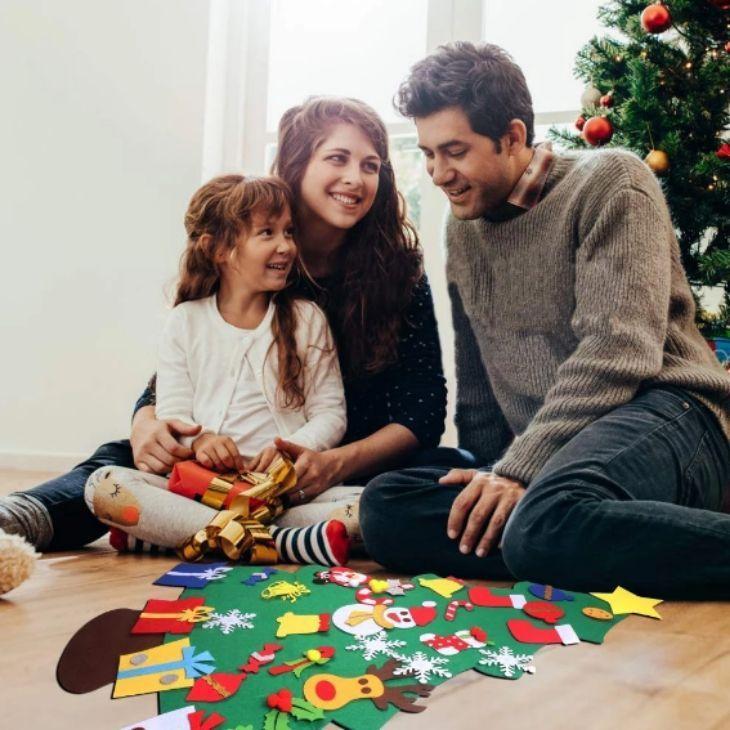 Weihnachtsbaum für Kinder I Filz Weihnachtsbaum I Filz Tannenbaum