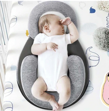Lade das Bild in den Galerie-Viewer, Verstellbares Babybett - gegen Plattkopf und Verdauungsprobleme schwarz _ orthopaedisch
