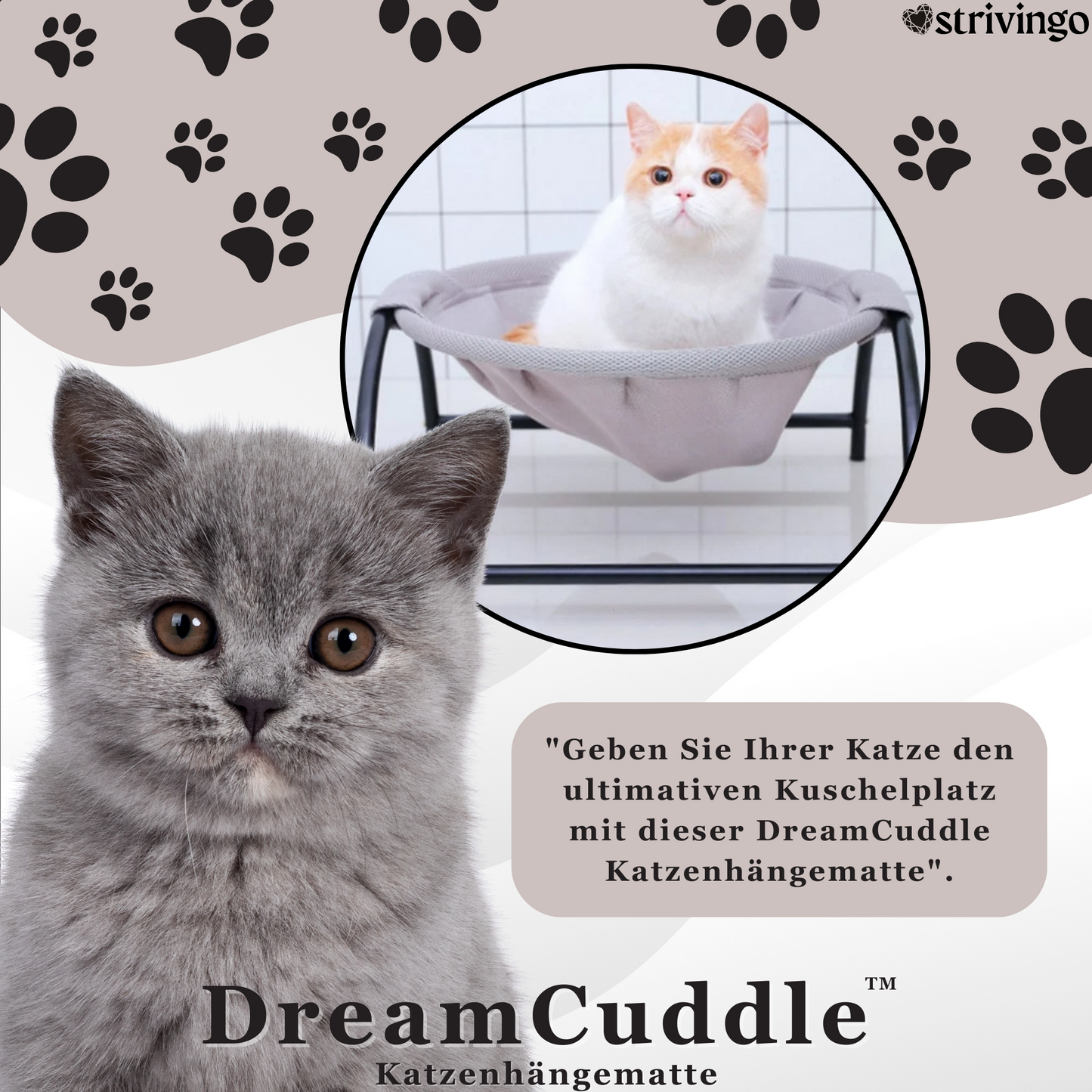 DreamCuddle™ Katzenhängematte