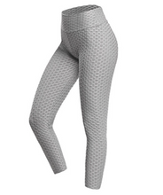 Lade das Bild in den Galerie-Viewer, Anti-Cellulite Kompressions-Leggings - strafft und fördert die Durchblutung_grau_3

