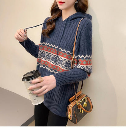 WOLF Bedruckter Kapuzenpullover