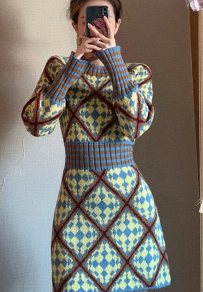 WOLF Sexy Kurz Gelb Pullover Lang Ärme