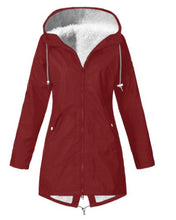 Lade das Bild in den Galerie-Viewer, Angelina - Fleece-Regenjacke
