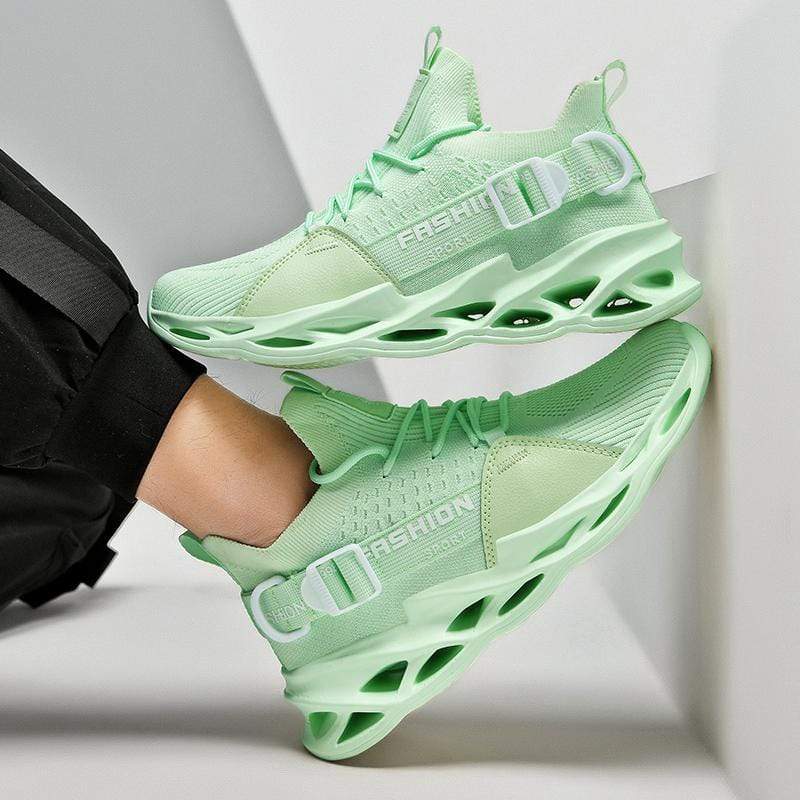 Unisex-Sneakers "Mucci" - elastisch, Barfuss-kompatibel, atmungsaktiv_pastellgrün 2