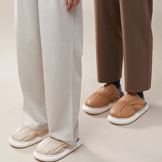 «Puffs» Winterslipper - für drinnen und draussen