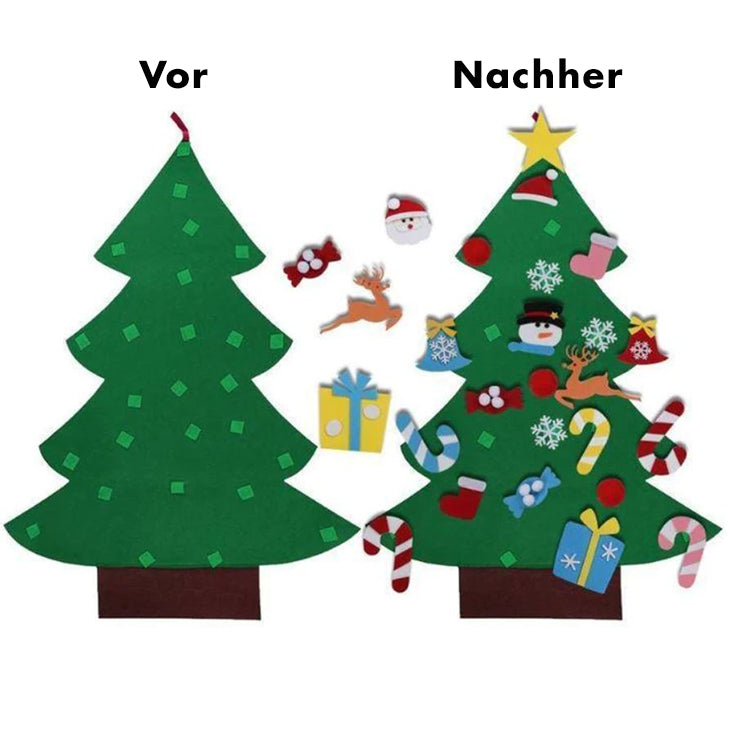 Weihnachtsbaum für Kinder I Filz Weihnachtsbaum I Filz Tannenbaum
