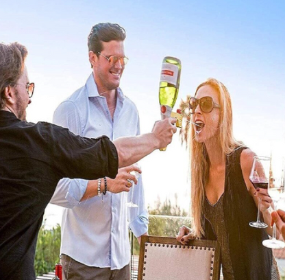 Bier & Champagner- Pistole