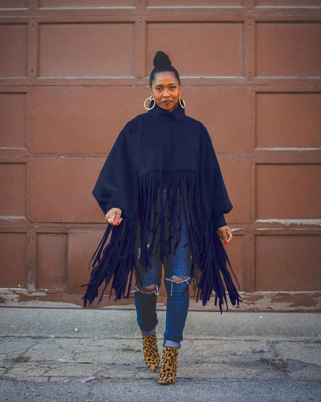 Bursavo - Warmer Rollkragen-Überzieher für Frauen