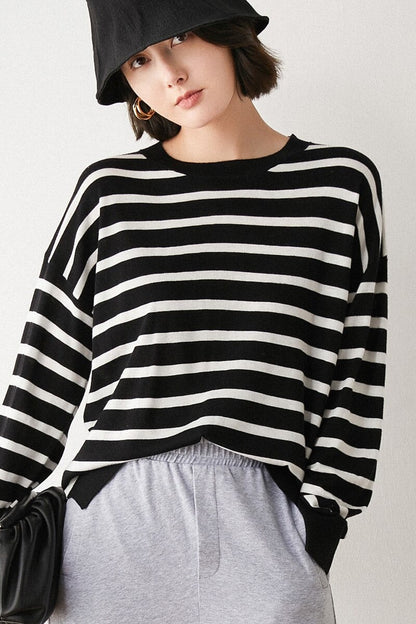 WOLF Tropfen Schultern Lose Pullover