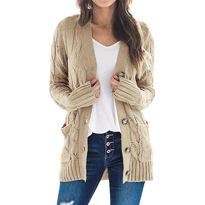 Cardigu - Bequeme Strickjacke für Damen