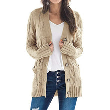 Lade das Bild in den Galerie-Viewer, Cardigu - Bequeme Strickjacke für Damen
