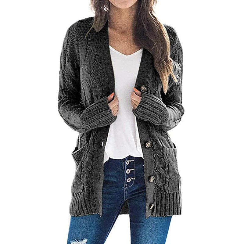 Cardigu - Bequeme Strickjacke für Damen